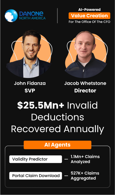 Danone recovers $25.5M in invalid deductions as John Fidanza & Jacob Whetstone take on big box retailers Value Creation