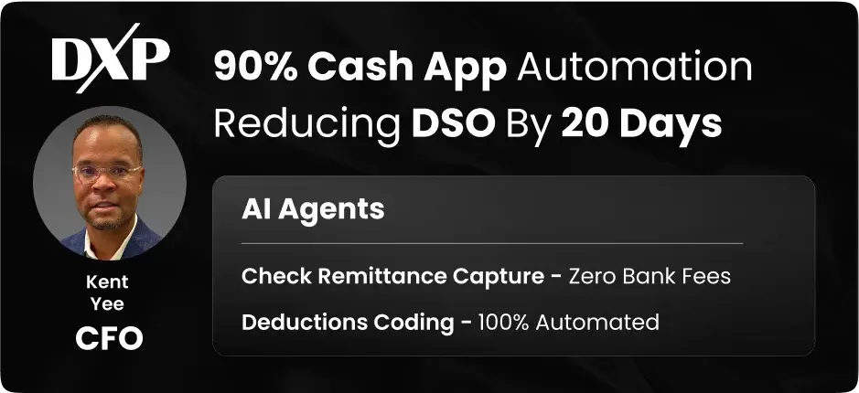 DXP Cash Application Image