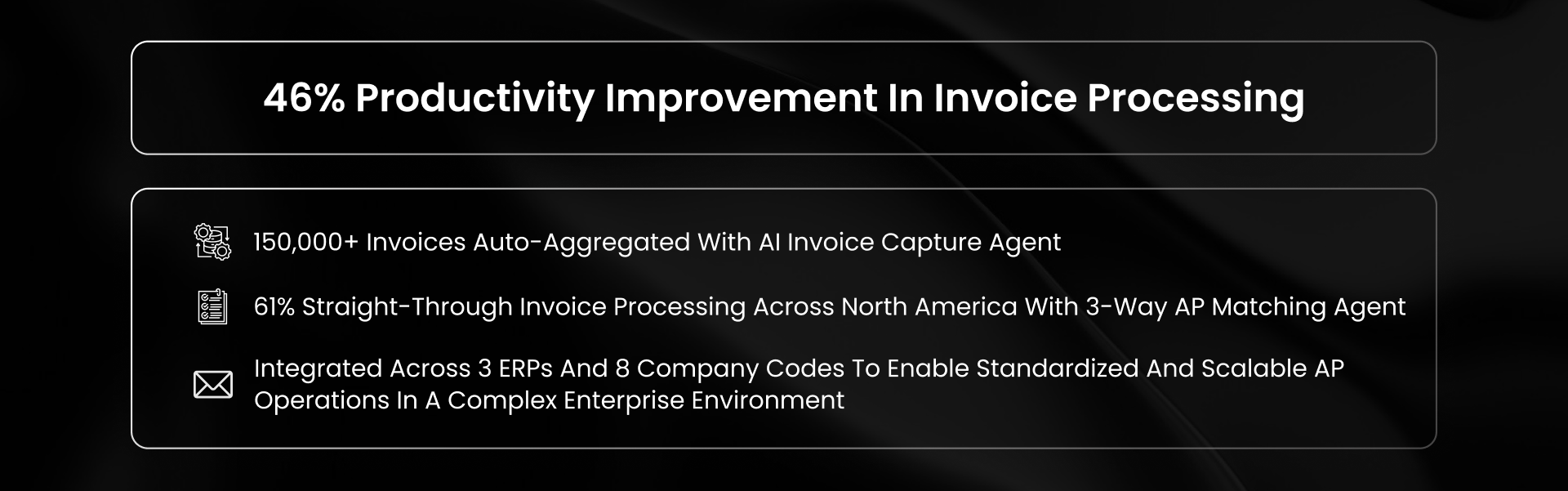 EnerSys achieves 46% productivity improvement in invoice processing with HighRadius AI agents auto-aggregating 150K+ invoices and 61% straight-through processing
